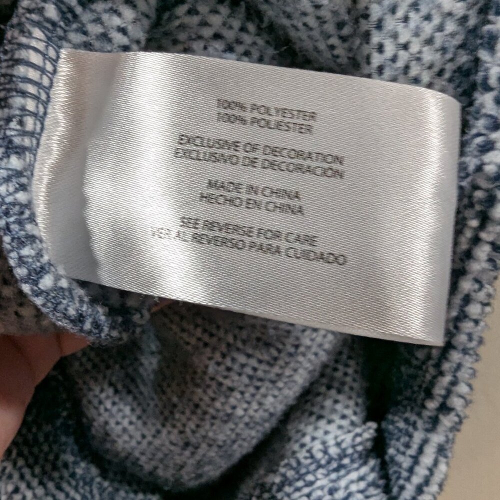 Eddie Bauer Blue Partial Button Up Pullover Soft … - image 7